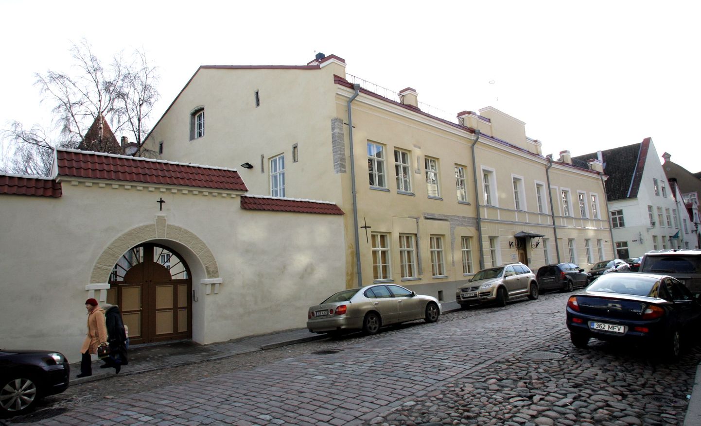 Vanalinna hariduskolleegiumi gümnaasiumihoone Vene tänaval.