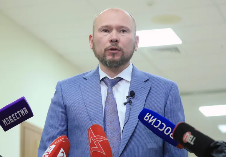 Ajaloolase Oleg Sokolovi advokaat Aleksandr Potšujev