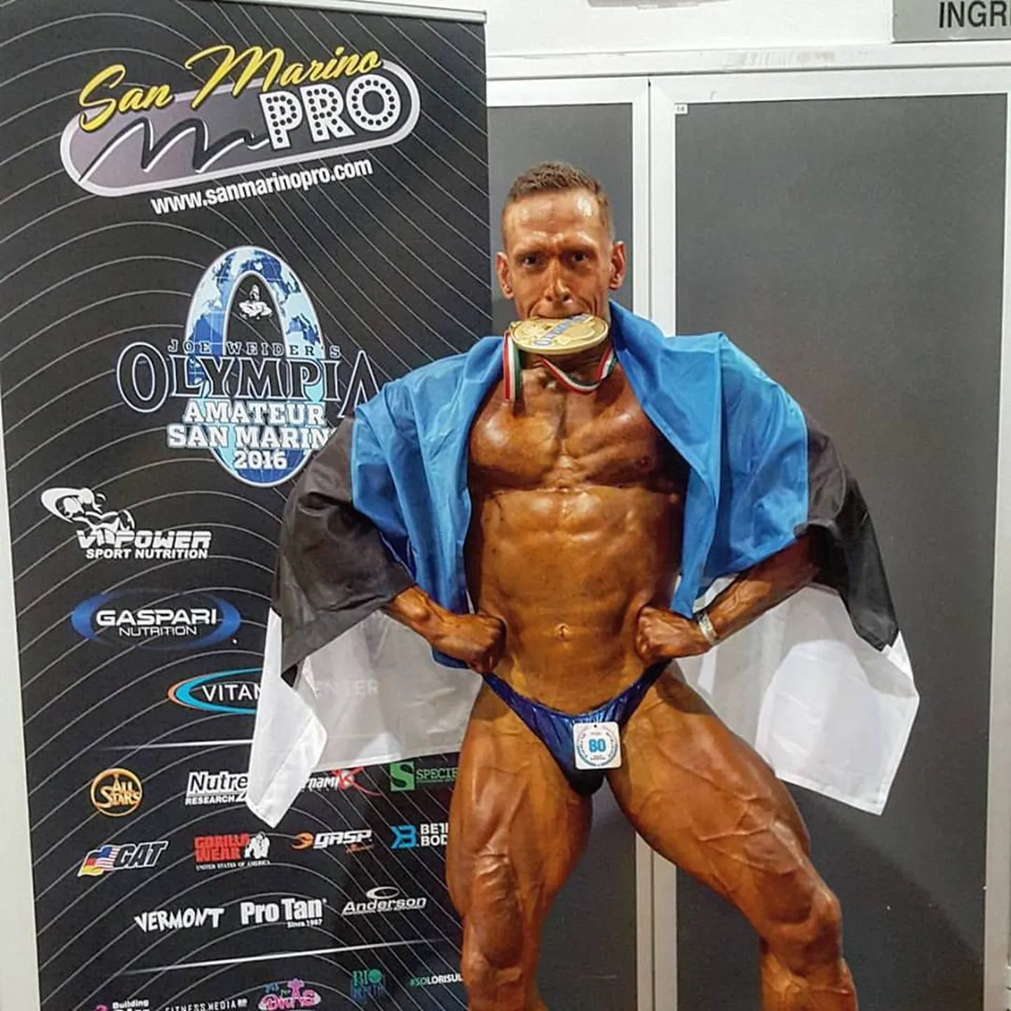 Ott Kiivikas Mr. Olympia kuldmedaliga