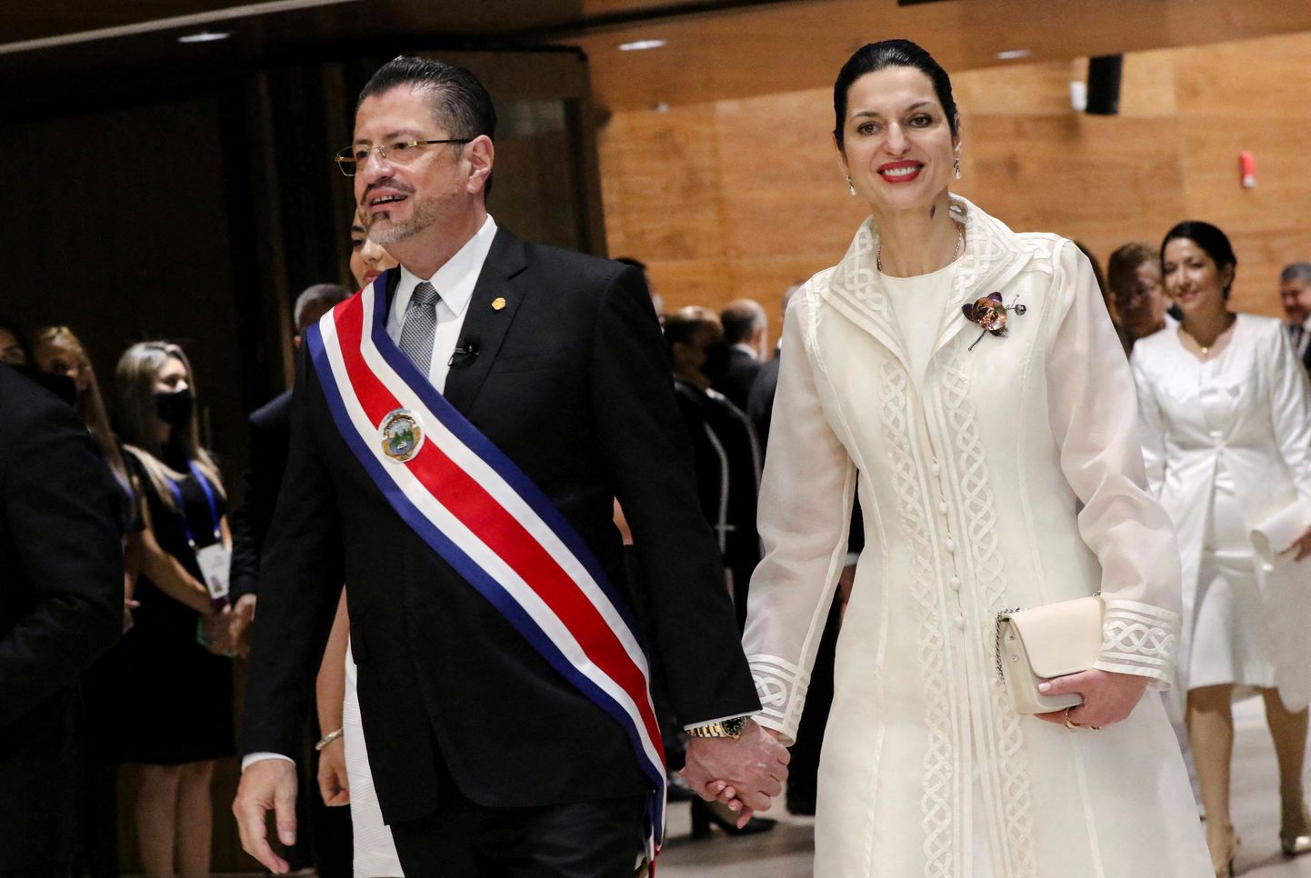 Первой леди Коста-Рики стала латышка Сигне Зейкате