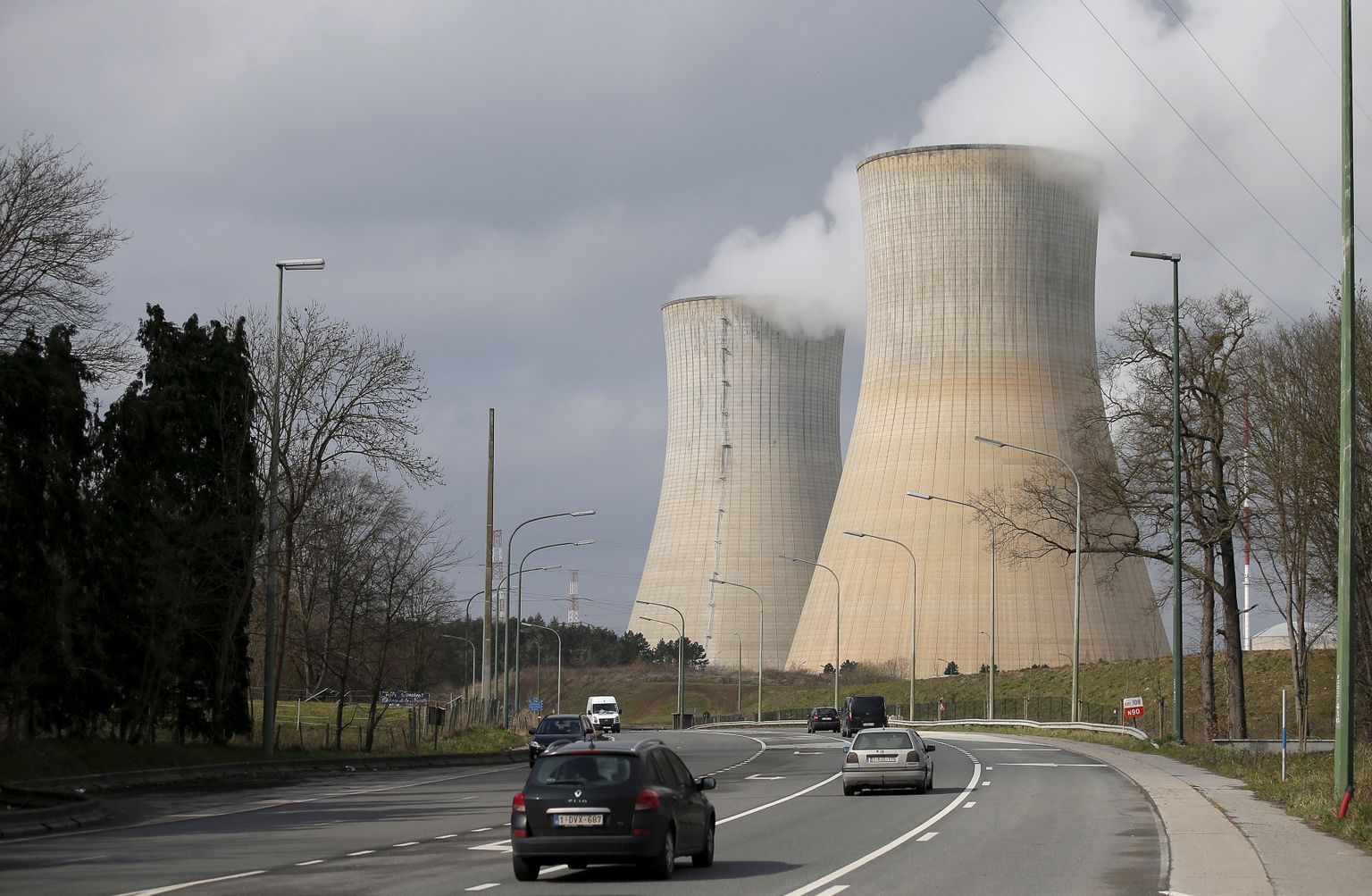 Belgia Tihanges asub kaks tuumajaama, pildil Tihange 2