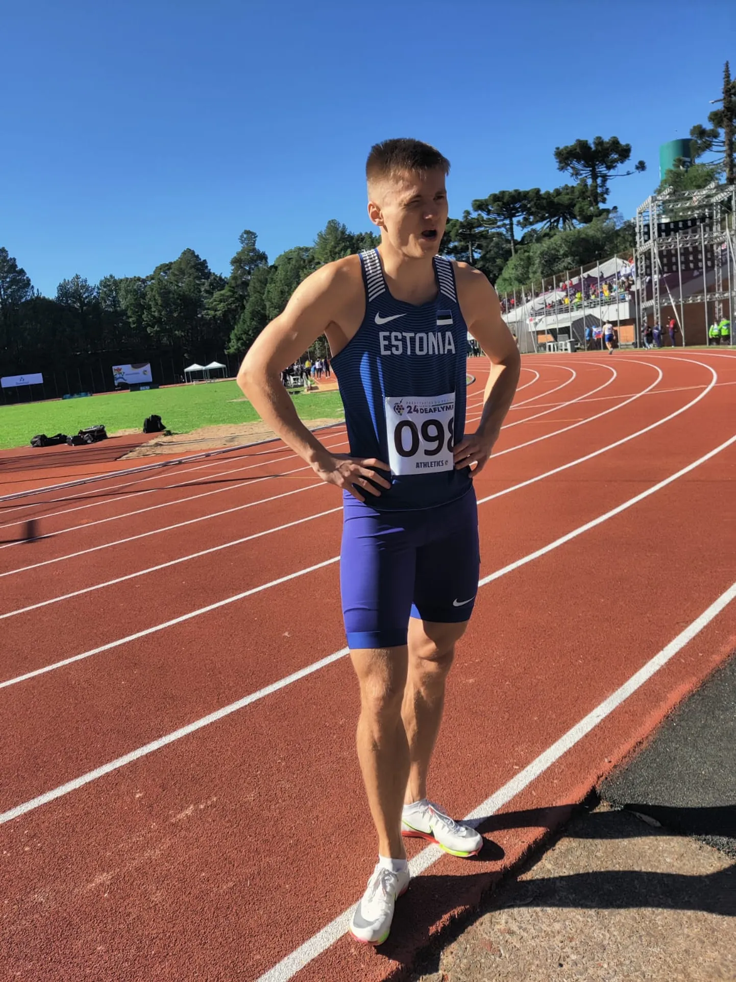 Valga sportlane Tanel Visnap jäi olümpial 100 meetri jooksu finaalist välja.