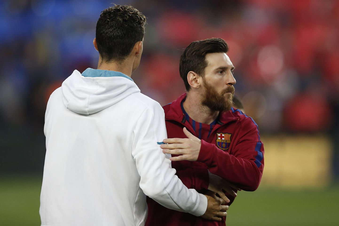 Cristiano Ronaldo ja Lionel Messi.
