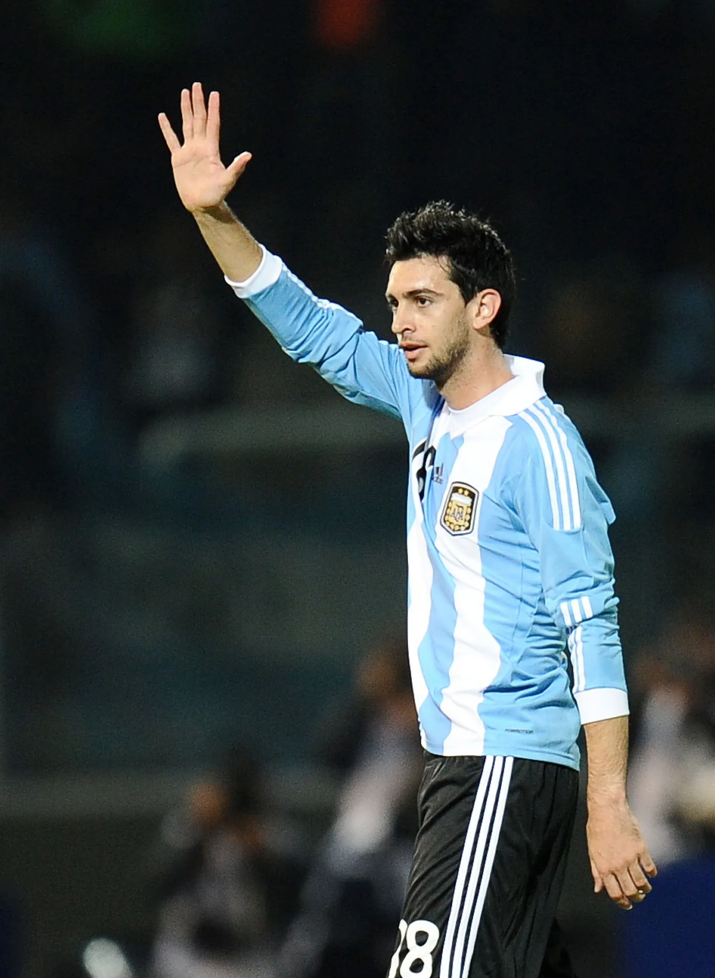 Javier Pastore Argentina koondise särgis.