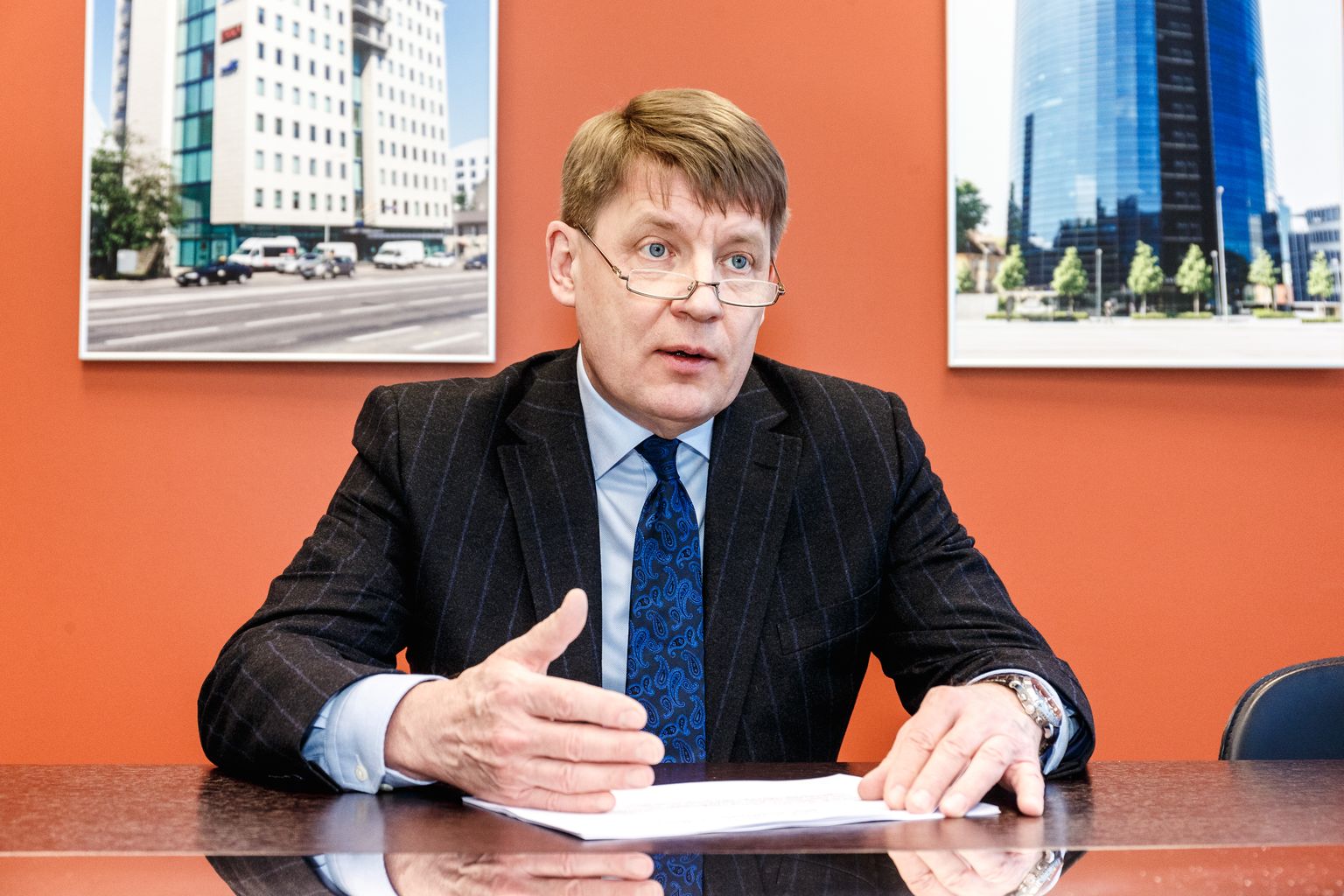 Kaubandus-tööstuskoja juhatuse esimees Toomas Luman.