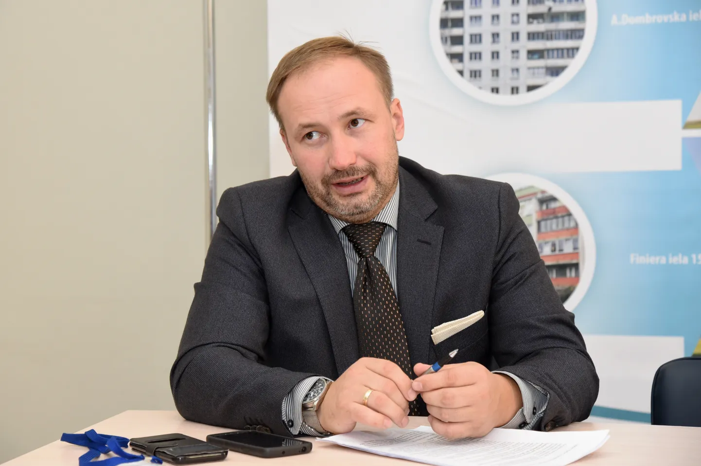 Пресс-секретарь RNP Кристс Лейшкалнс