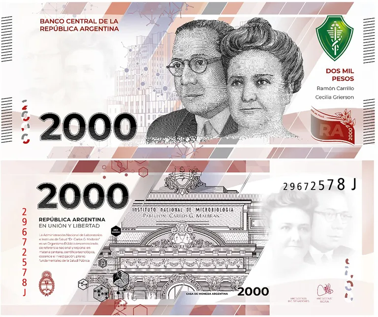 Argentina uus rahatäht.
