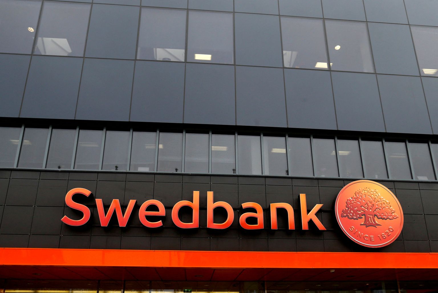 Swedbanki kontor Tallinnas.