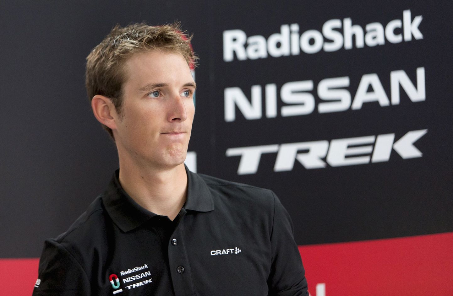 Radioshack Nissan Treki meeskonna rattur Andy Schleck.