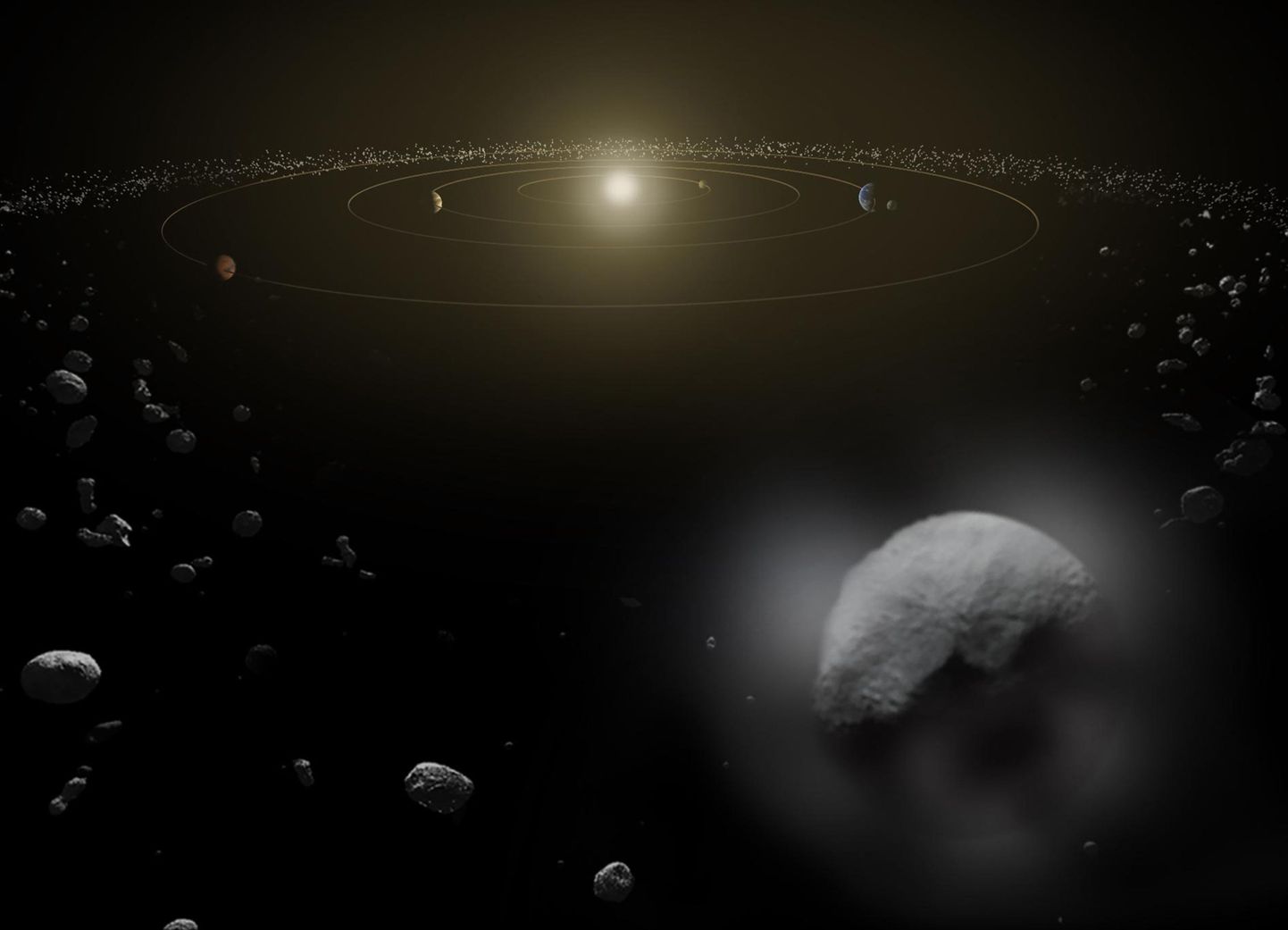 Asteroid/kääbusplaneet Ceres