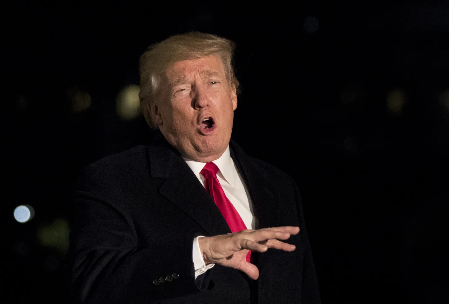 USA president Donald Trump.