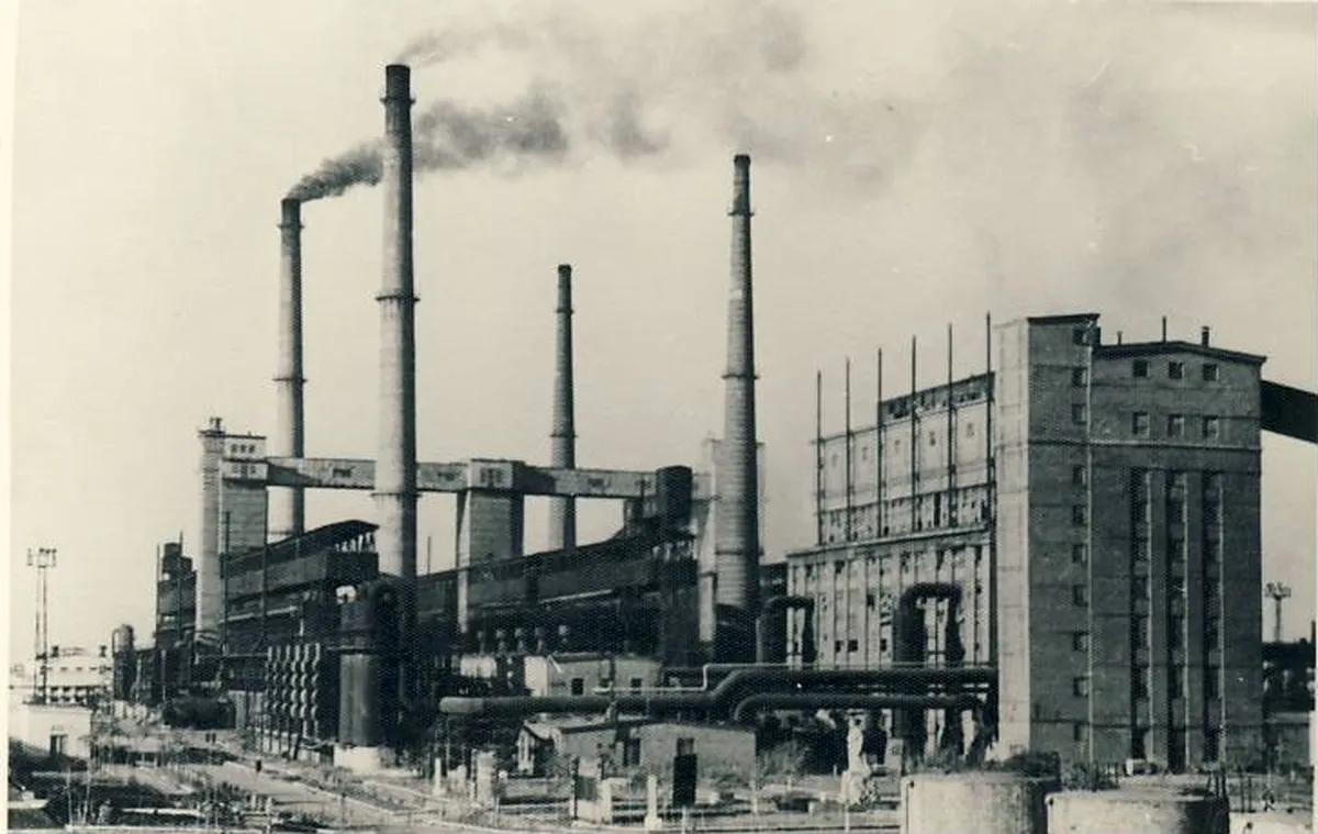 Kohtla-Järve Põlevkivitöötlemise Kombinaat 1965. aastal.