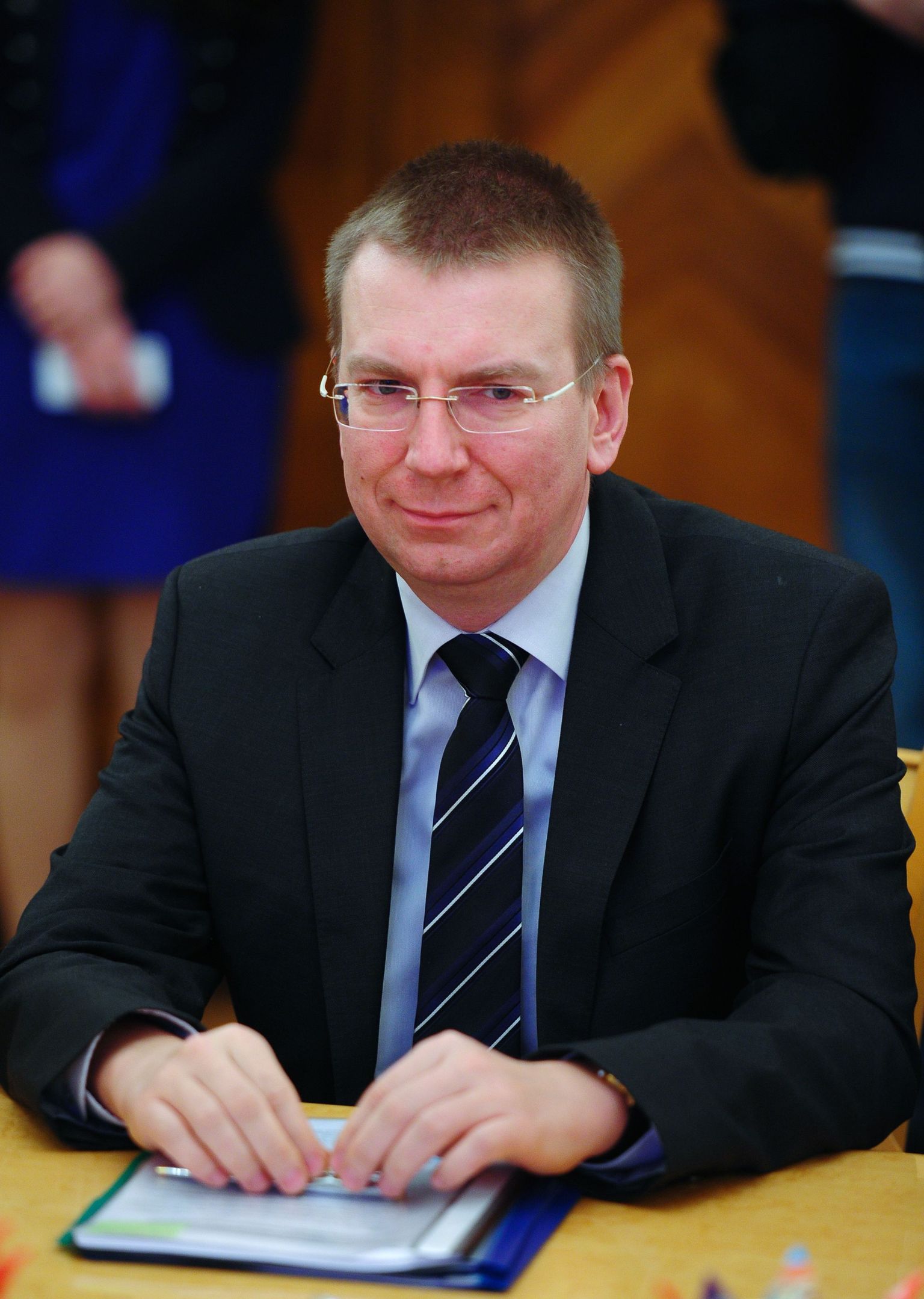 Läti välisminister Edgars Rinkēvičs.