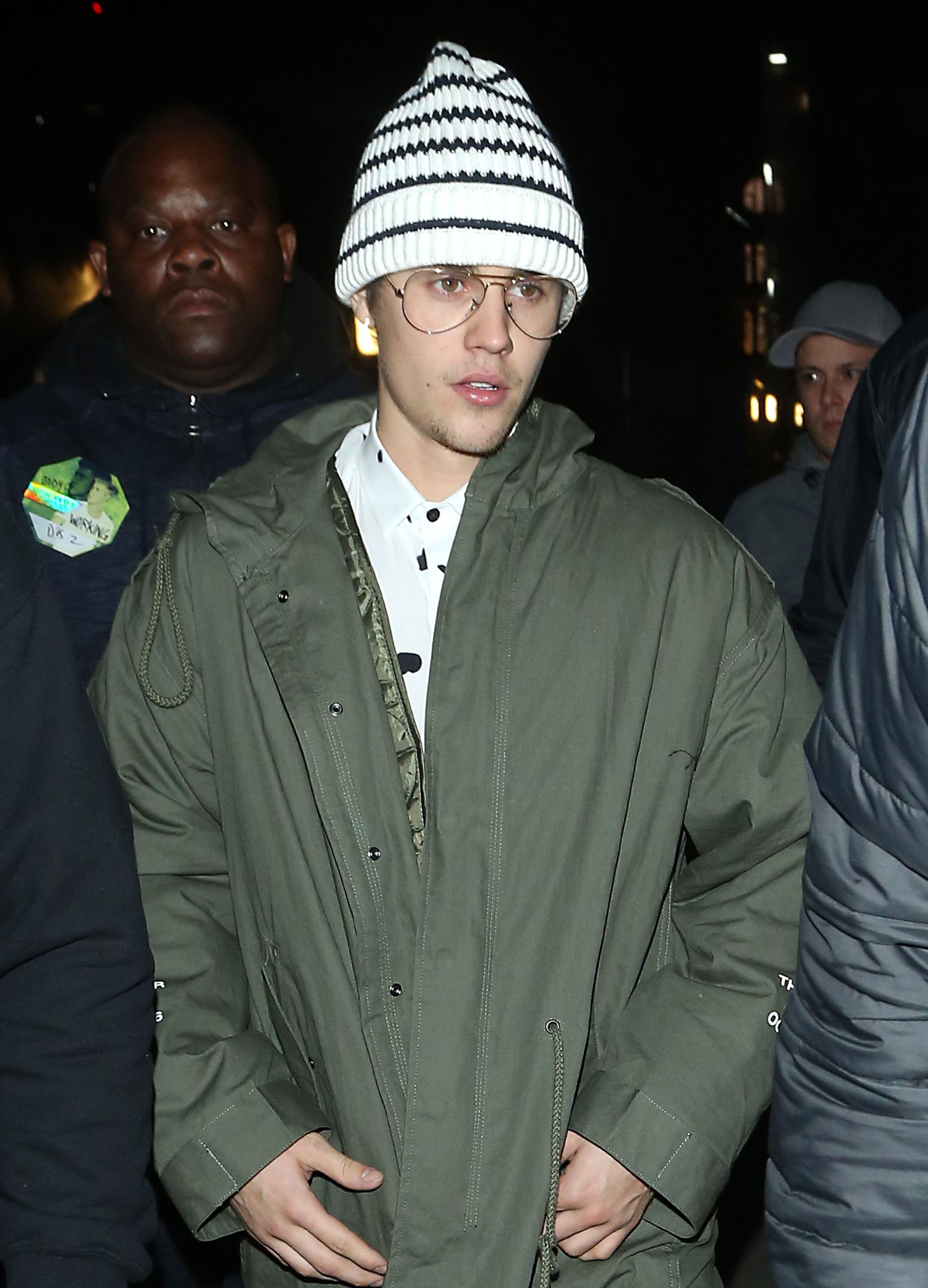 Justin Bieber pidutses Londoni ööklubis