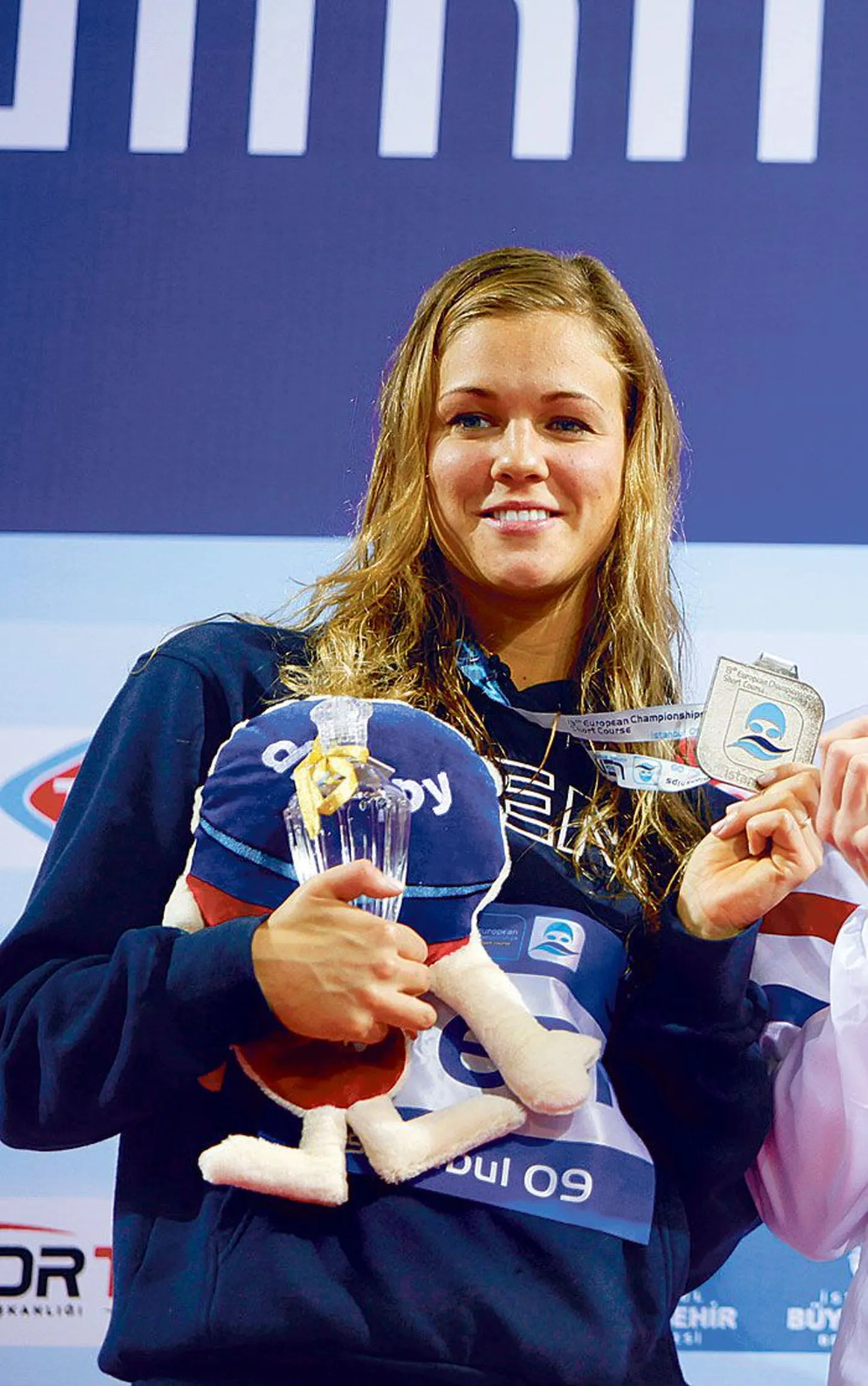 Eile medali võitnud Jane Trepp ujub ka homme finaalis.