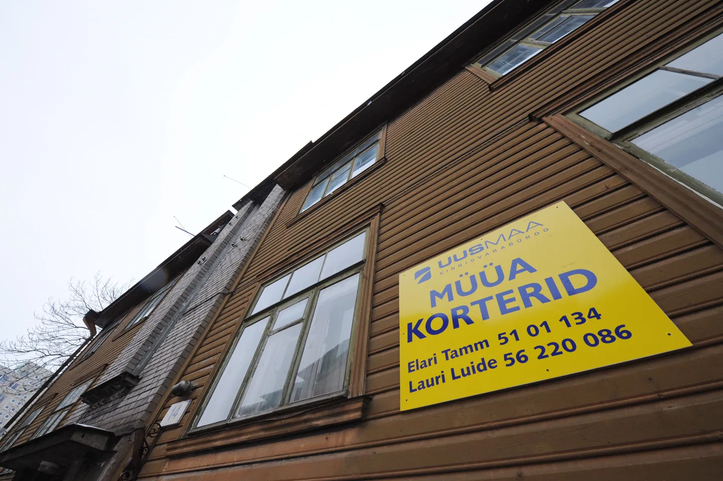 Korterite müügikuulutus.