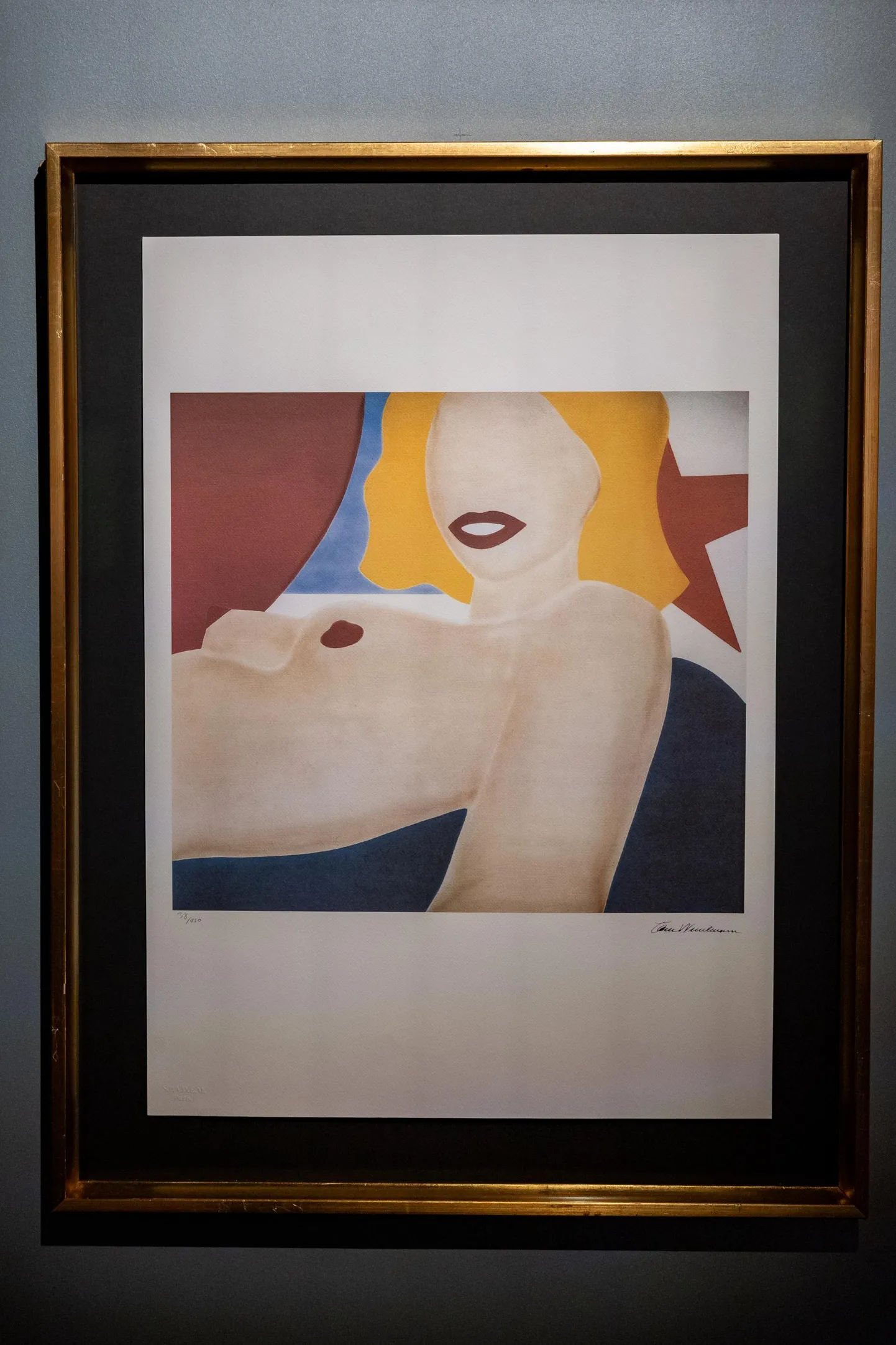 Tom Wesselmann, «Great American Nude #75».