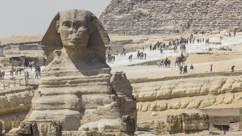 VIDEO ⟩ Kas Giza platool oli teine sfinks? Teadlastel on vastakad arvamused