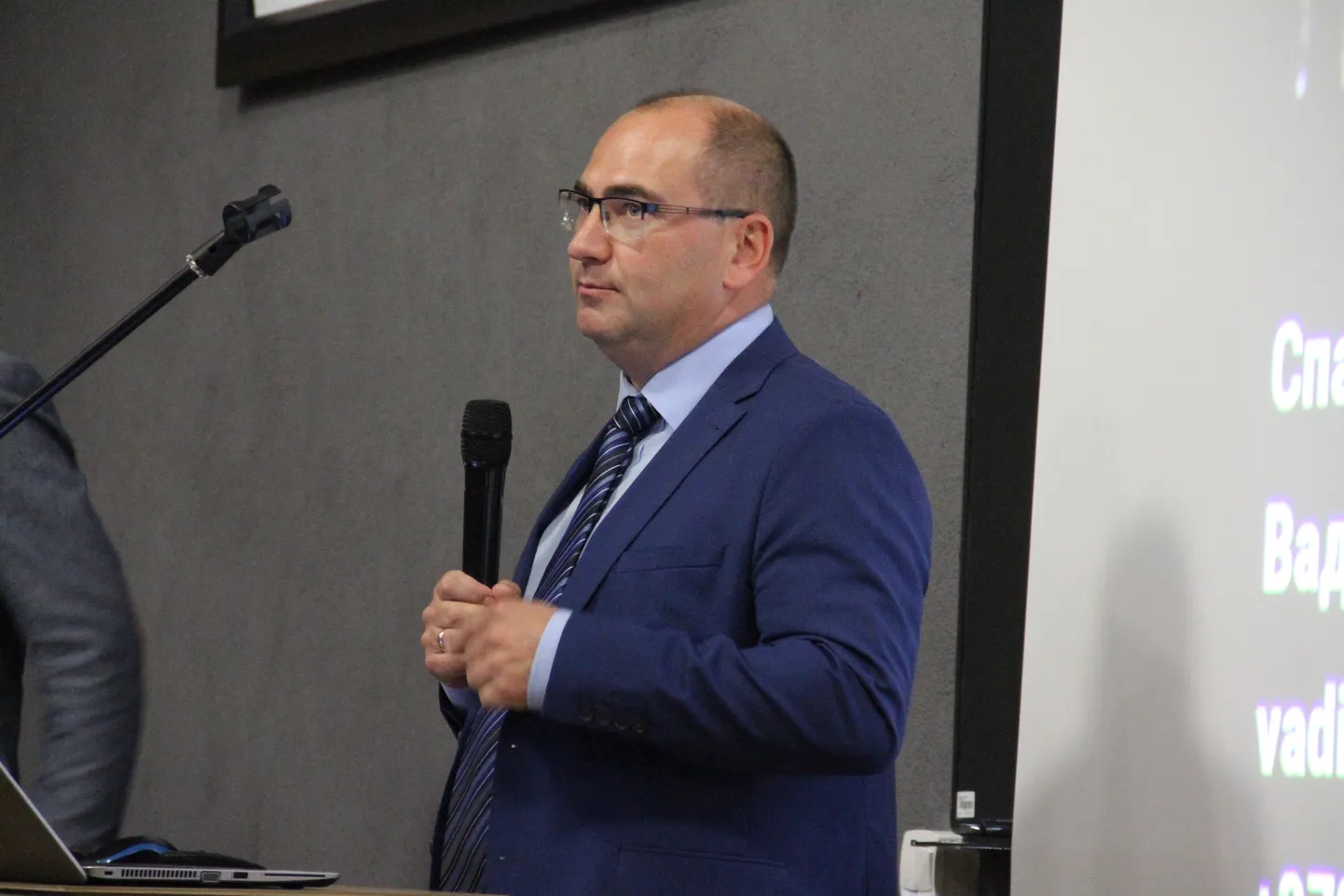 Вадим Орлов на Дне бизнеса и инноваций в Нарве