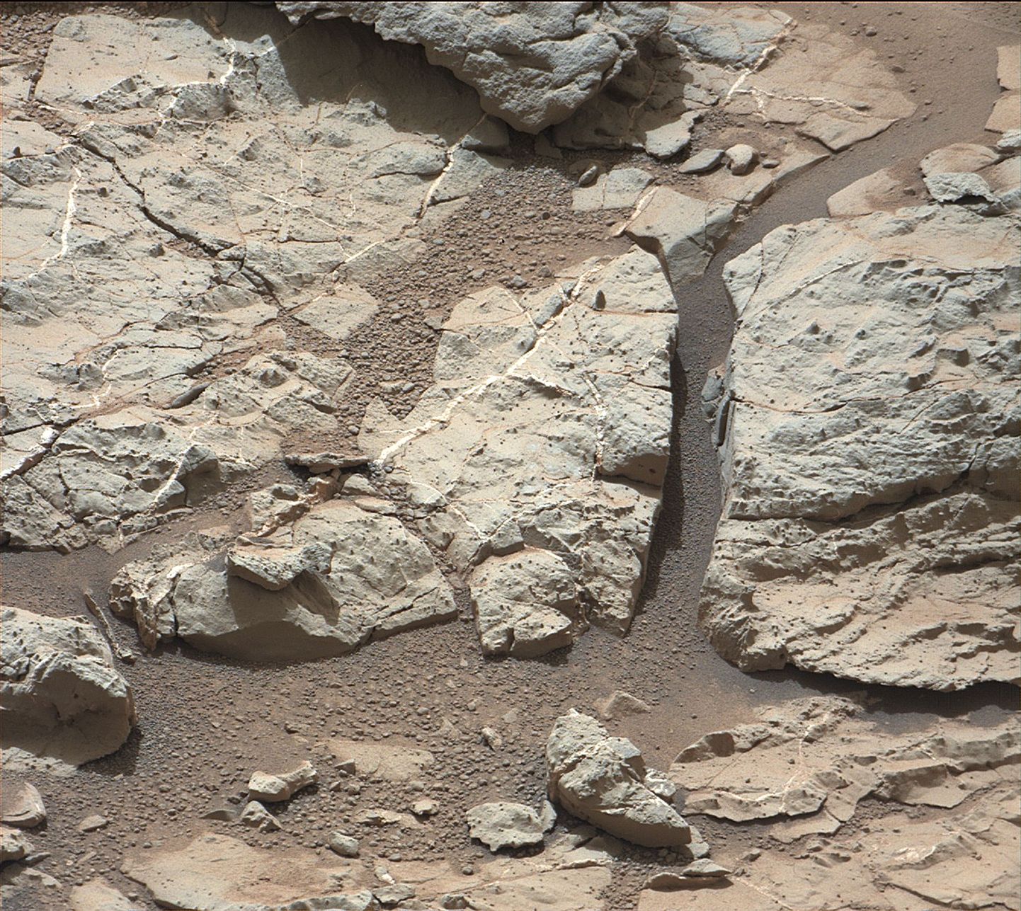 Curiosity edastatud pilt Marsi pinnast