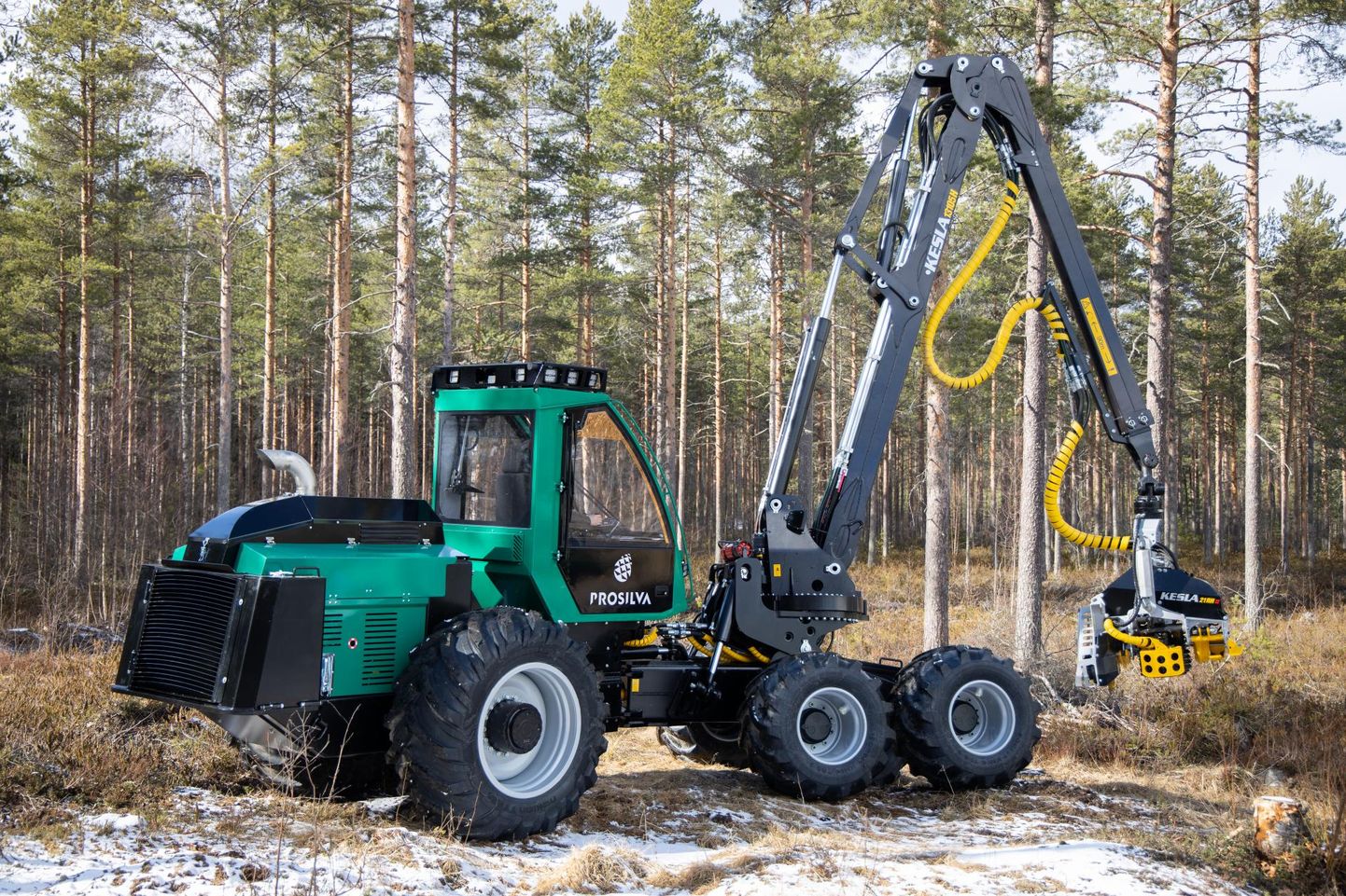 Prosilva S3 harvesteri esitletakse Eestis esmakordselt.