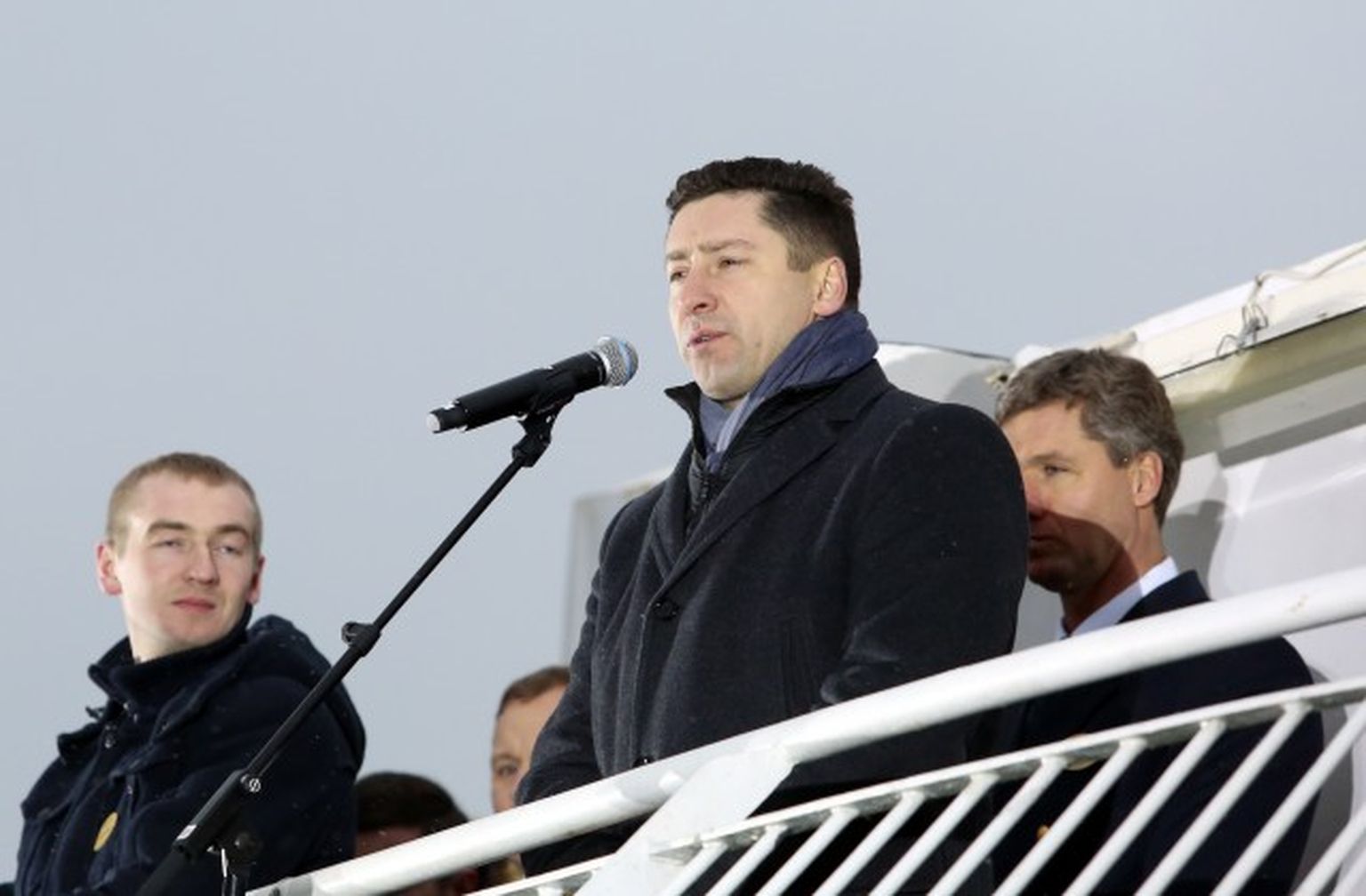 Latvijas Jūras administrācijas valdes priekšsēdētājs Jānis Krastiņš