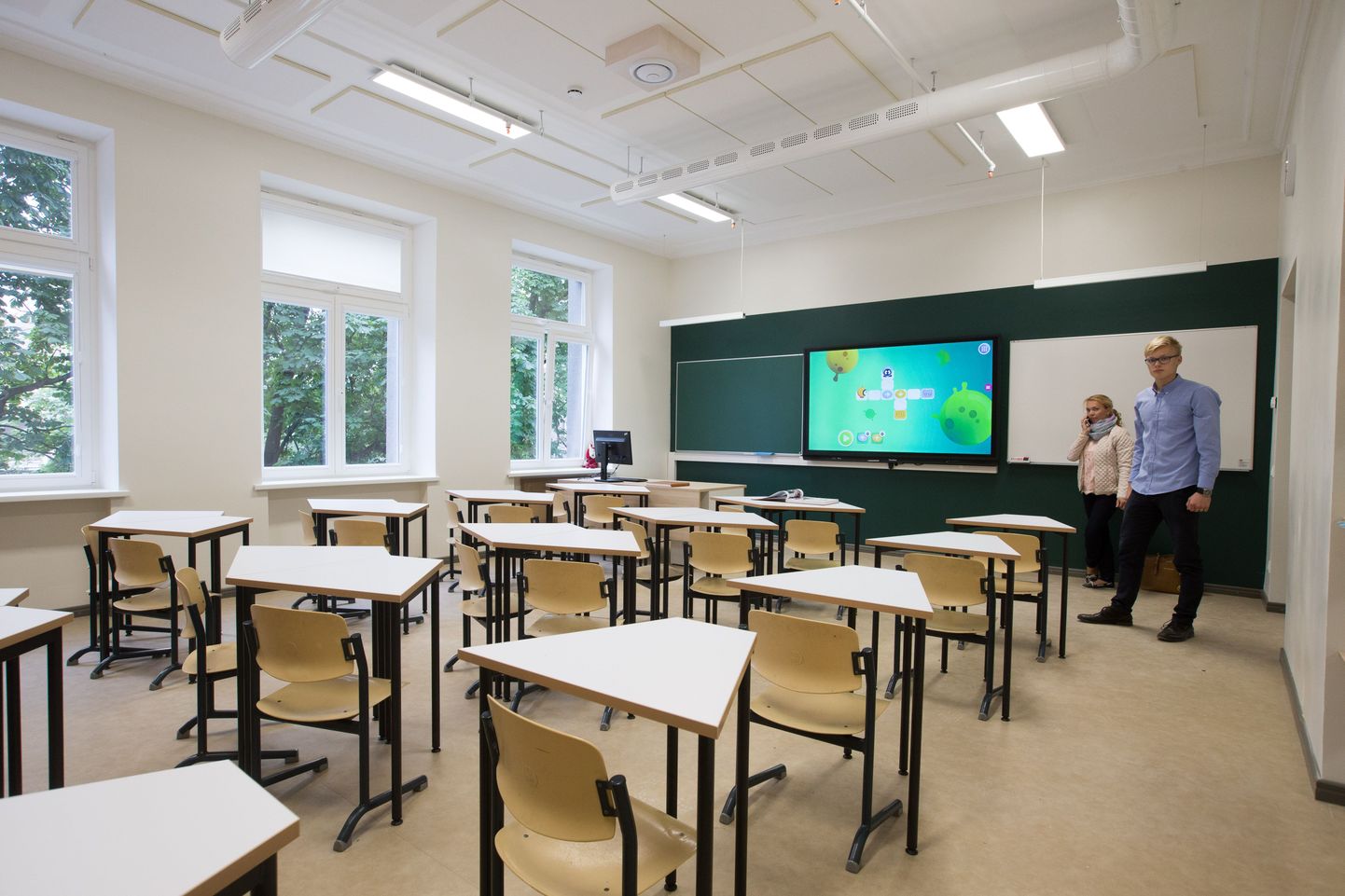 Gustav Adolfi gümnaasiumi (GAG) õppehoone. Alates 2018/2019 õppeaastast GAGi esimestesse klassidesse enam katseid ei toimu.