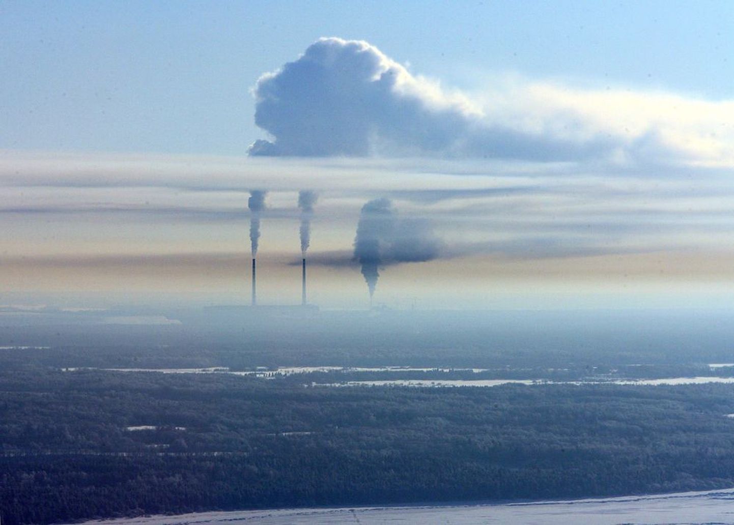 Eesti Energia tütarfirma Narva Elektrijaamad on üks ettevõtetest, kes riigilt tasuta saastekvoote saab.