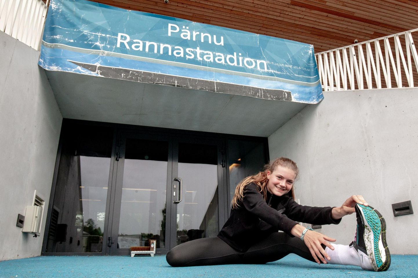 Pärast eksamit suundus mitmevõistleja Viola Hambidge Pärnu Rannastaadionile, kus kavas oli mitmekülgne treening.