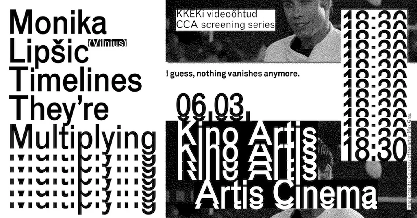 Videokunsti tutvustav programm “Ajajooned. Need paljunevad” kinos Artis.