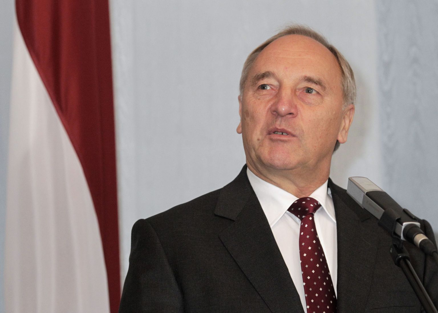 Läti president Andris Berzins.