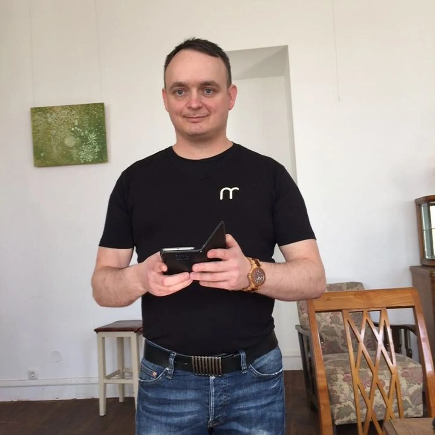 Saalihokikoondise uus peatreener Risto Lall.
