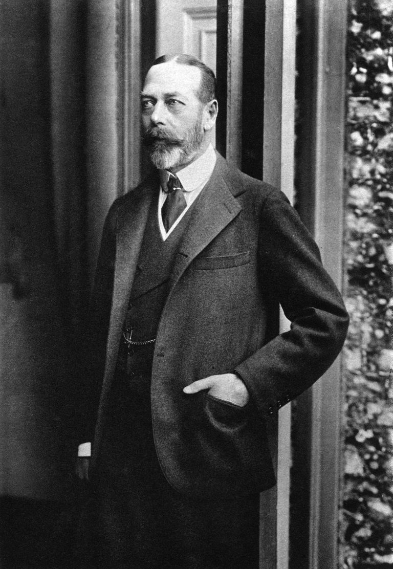 Kuningas George V umbes 1920