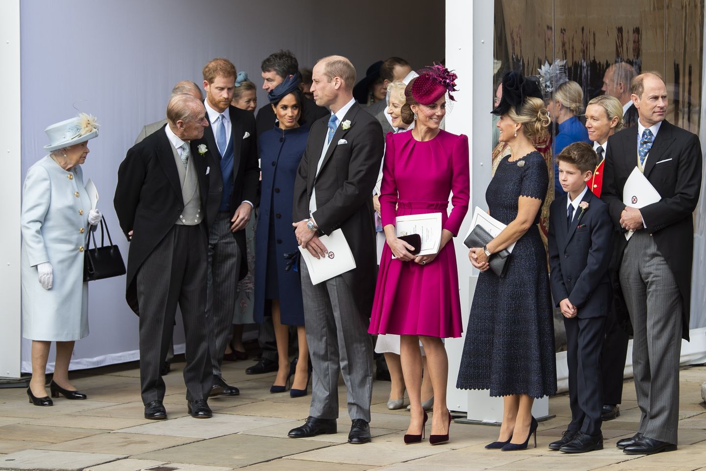 Briti kuninglik pere 2018.