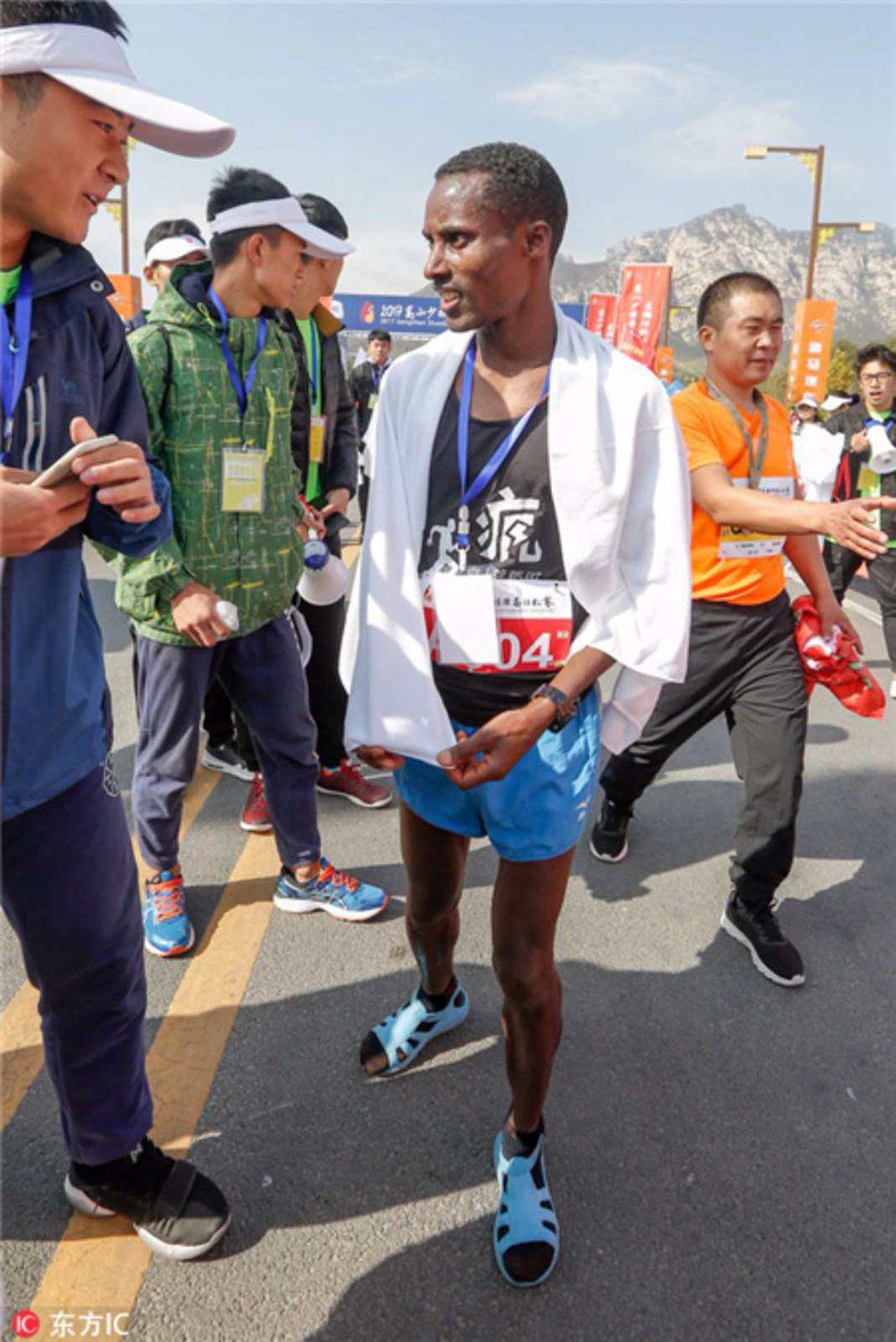 Etioopia jooksja Amogne Sendeku Alelgn
