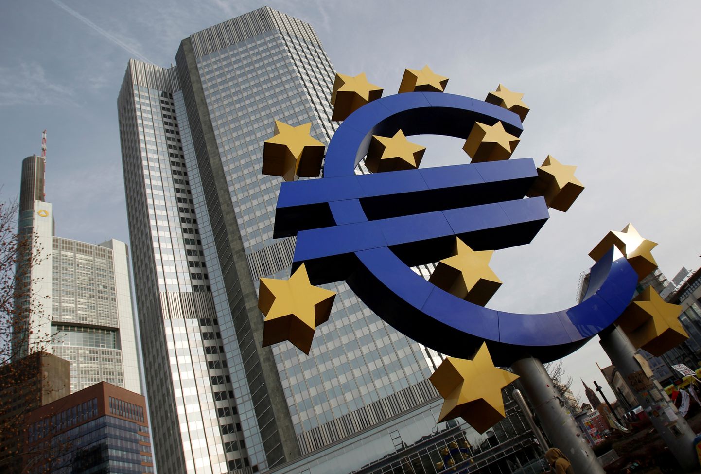 Euroopa Keskpanga peahoone.