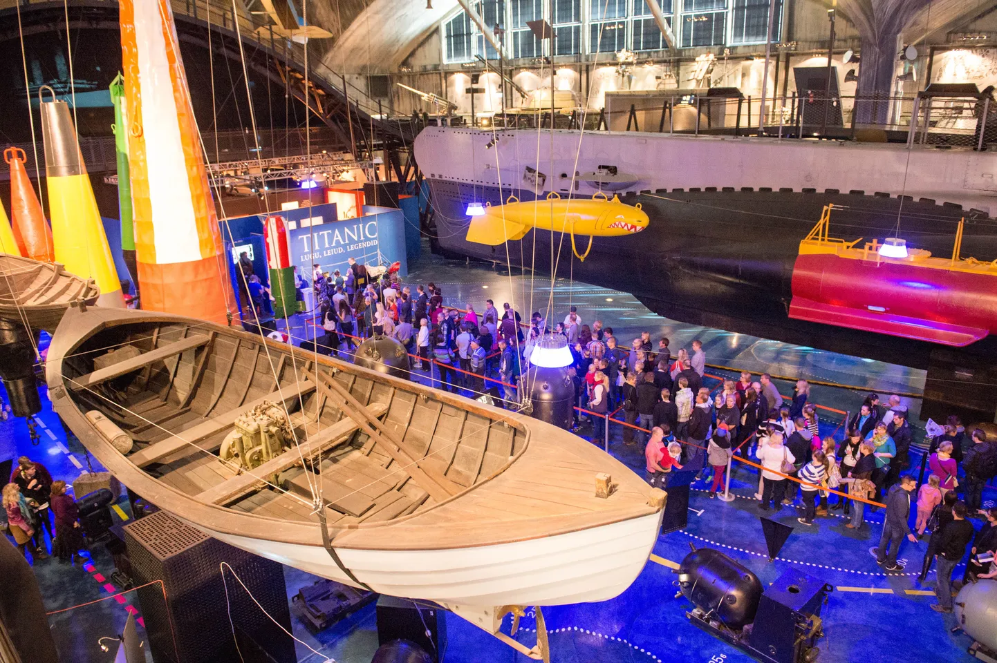 Meremuuseum on külastajate seas populaarne.