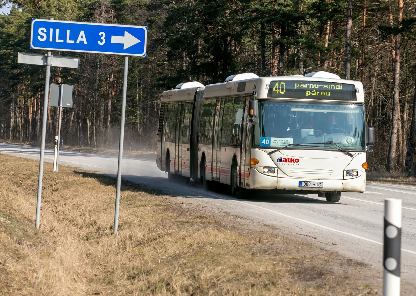 Pärnu-Sindi bussi pileti hind tõuseb augustis.