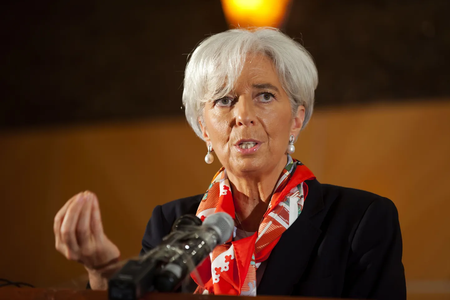 IMFi president Christine Lagarde.