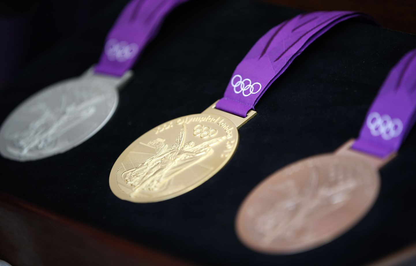Медали лондонской Олимпиады.