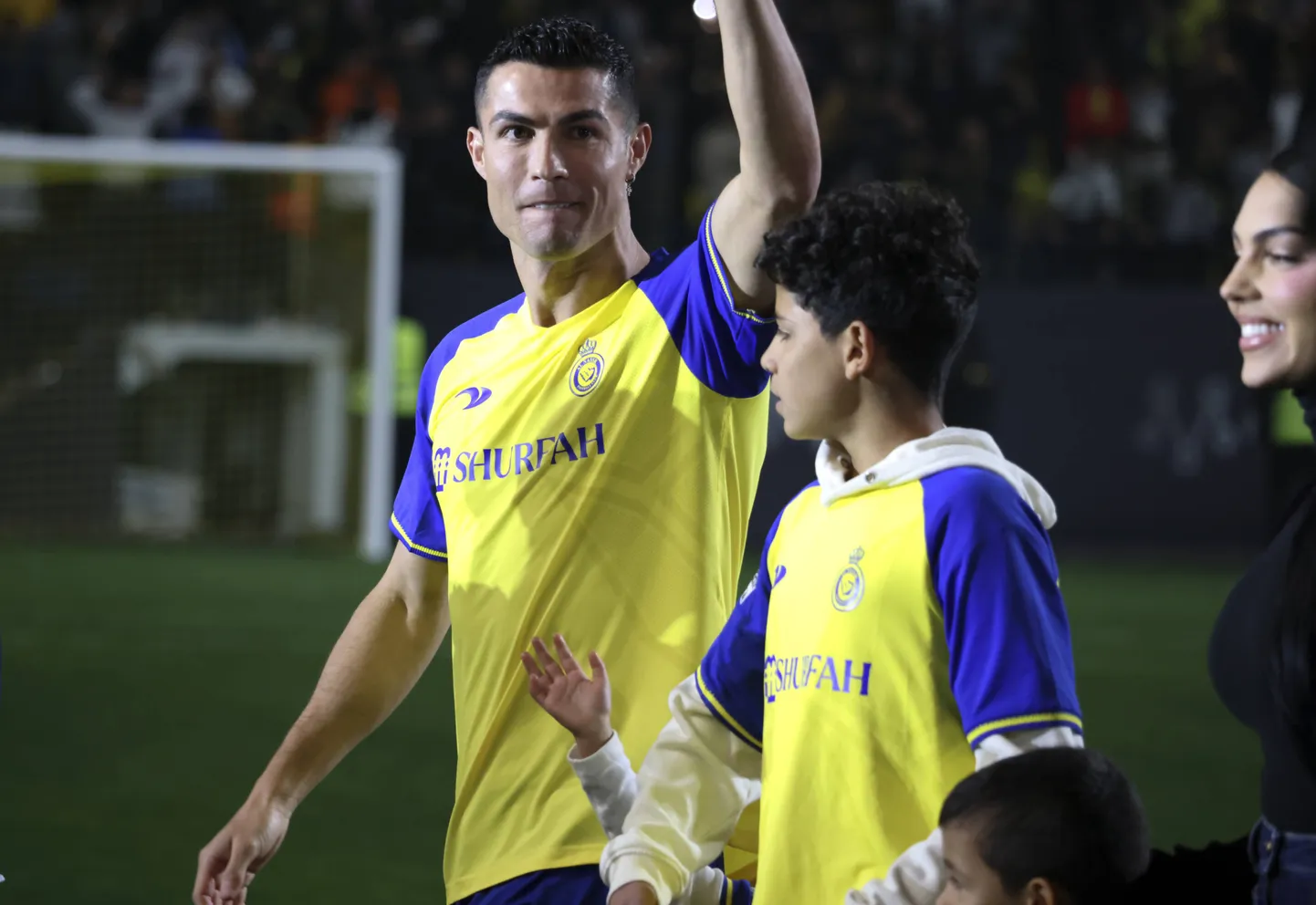 Cristiano Ronaldo Saudi Araabia pealinnas Riyadis.