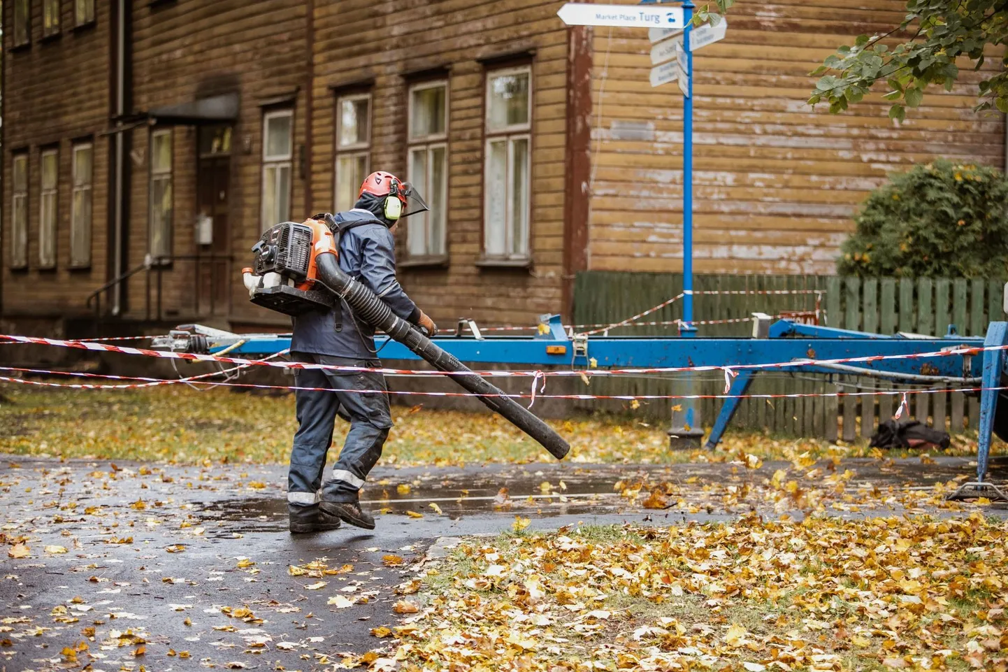 Pärnu linn soovib, et kesklinna parkides ja haljasaladel kasutataks lehepuhureid ainult lehtede koristamiseks.