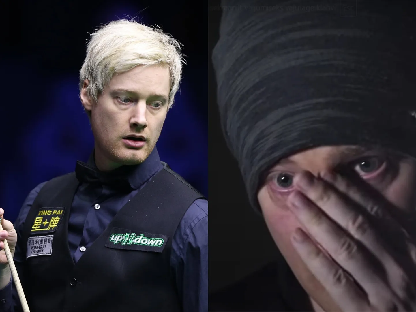 Snuukritäht Neil Robertson.