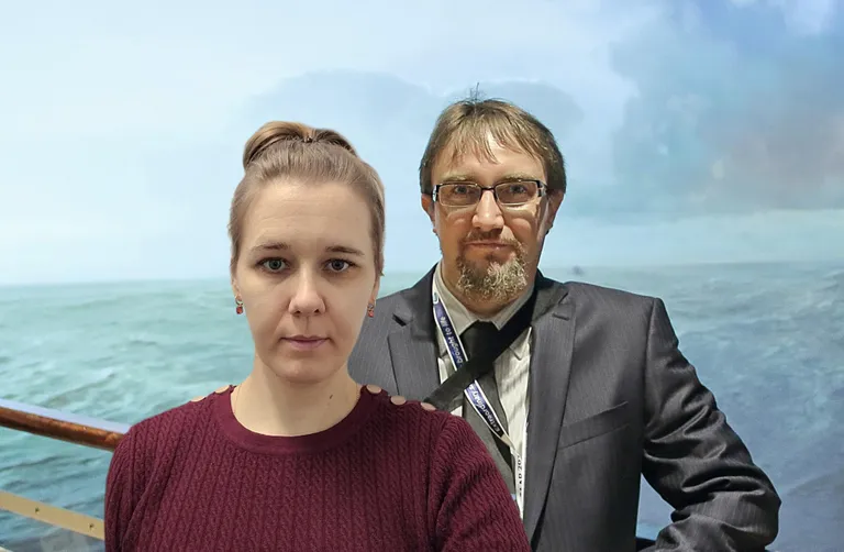 Maaülikooli õppejõud Kristi Kerner ja Alo Tänavots.