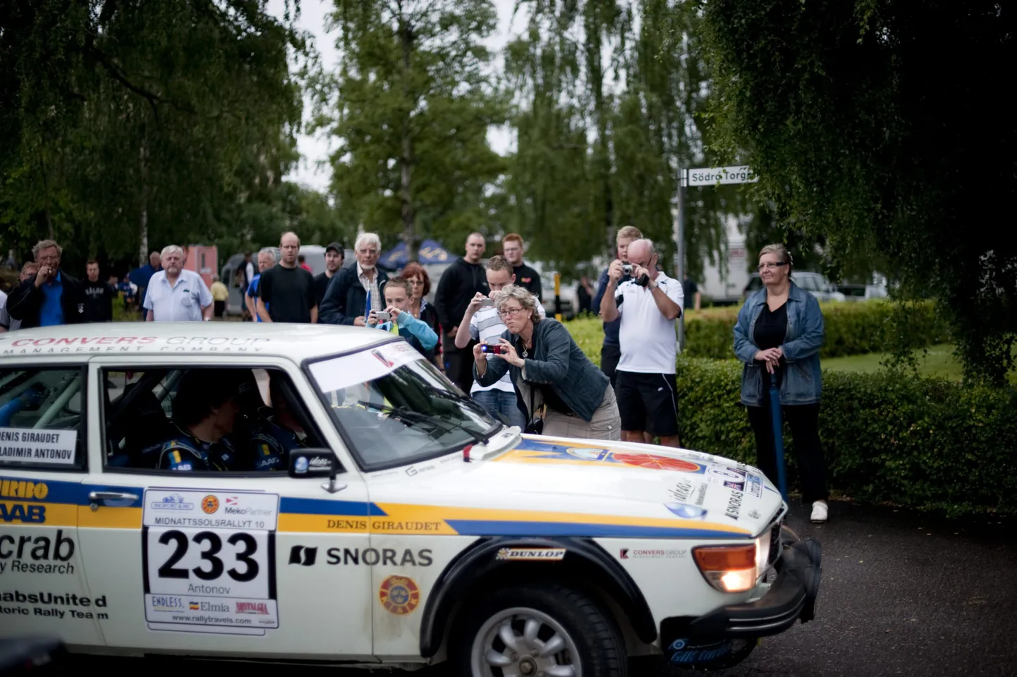 Vana Saabi ralliauto