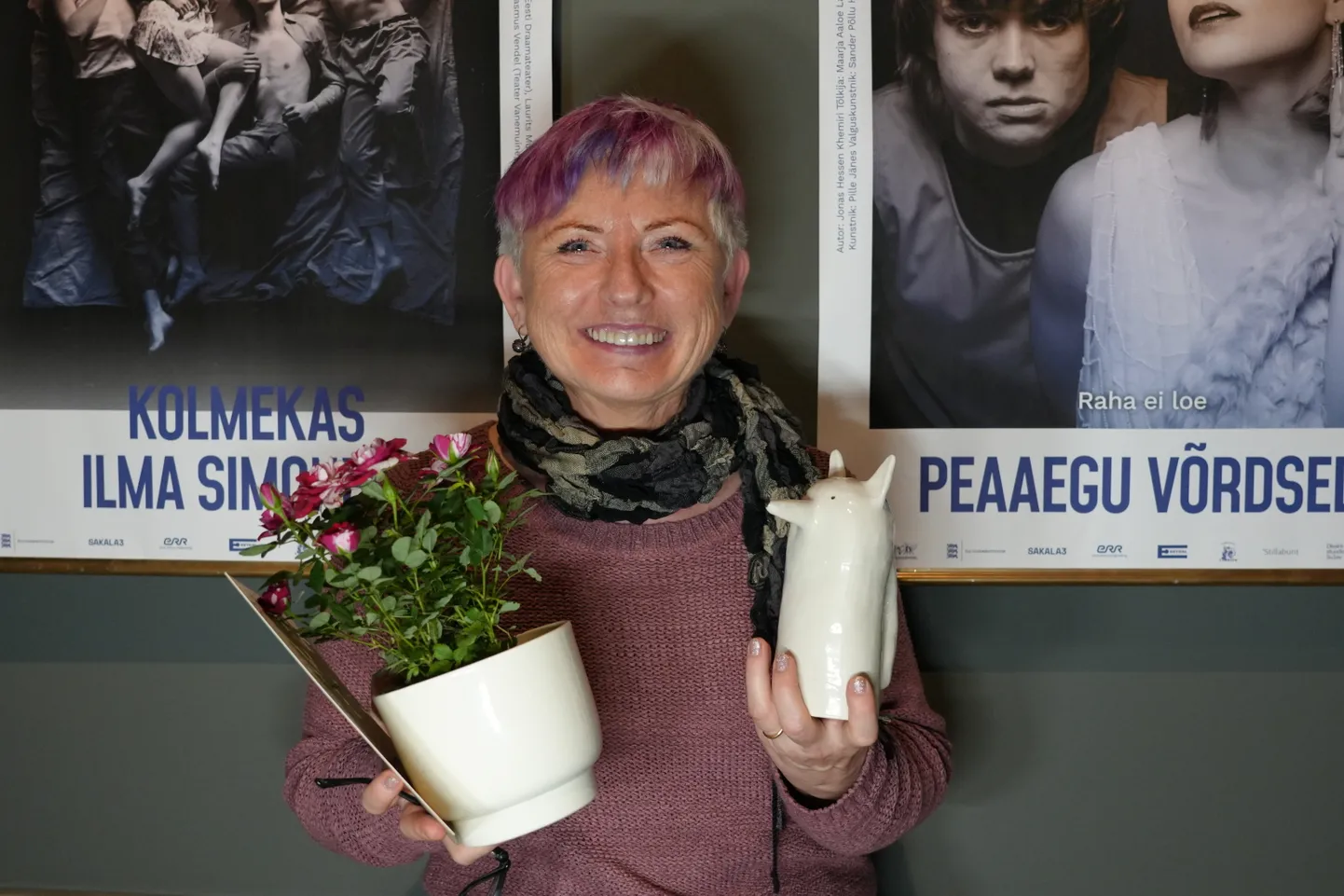 Vat Teatri tegevjuht Tiina Rebane, Eesti vanima vabatrupi preemia «Meie Rebane» laureaat
