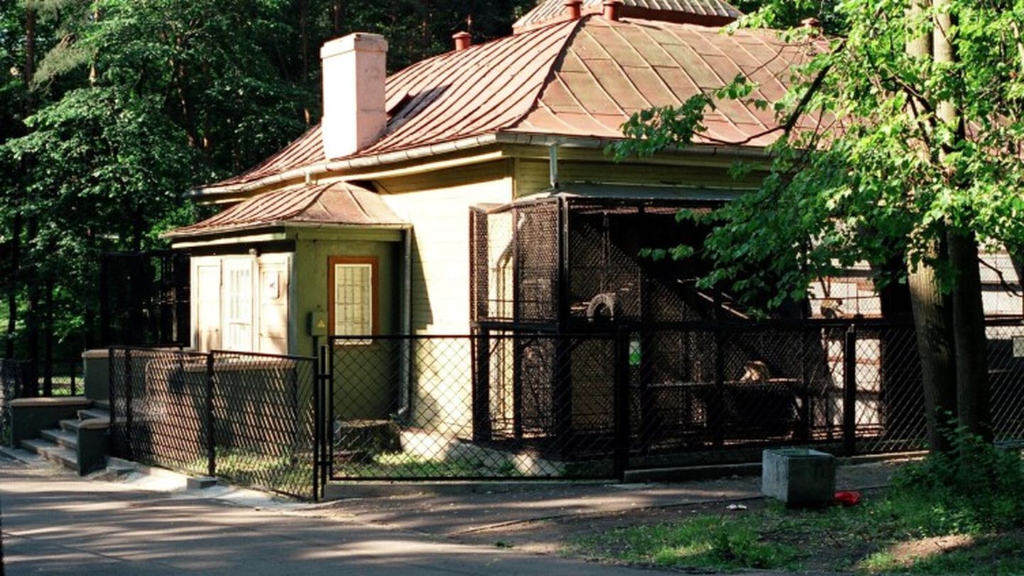 Rīgas nacionālā zooloģiskā dārza pērtiķu māja.