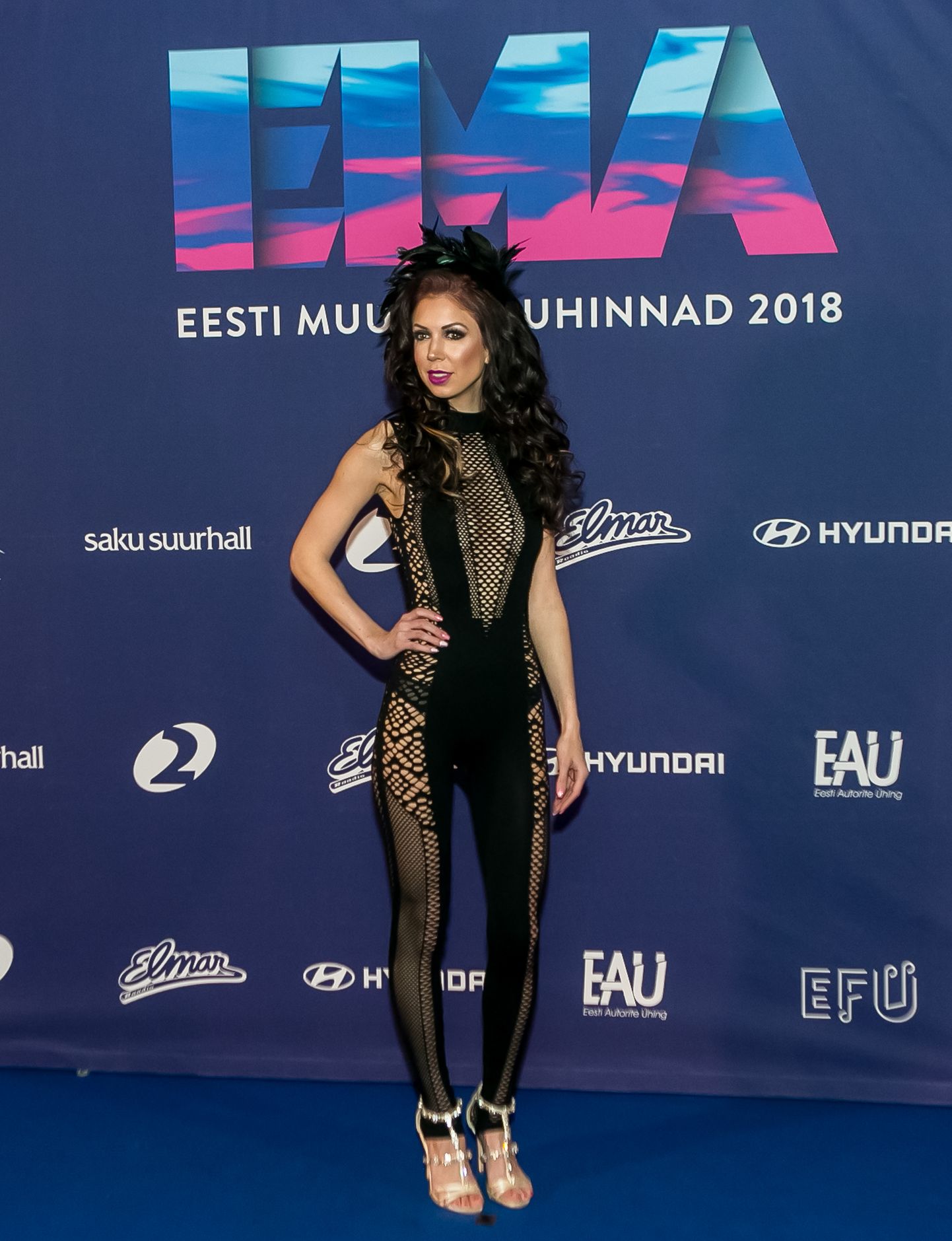 Laura Põldvere 2018. aastal Eesti Muusikaauhindade galal.