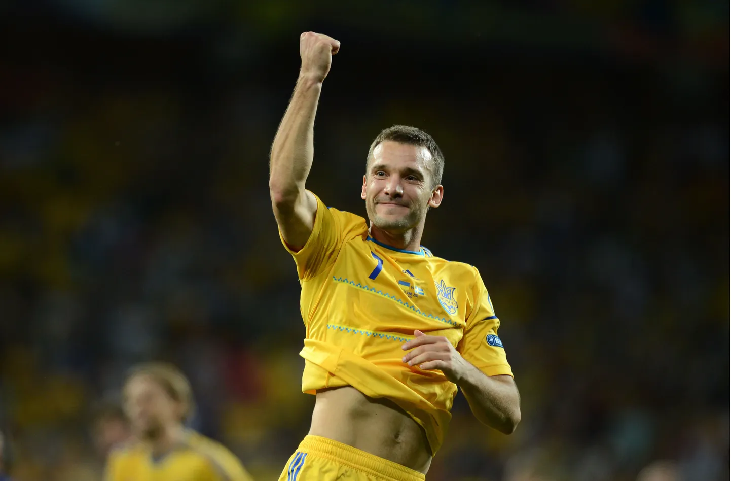 Andrei Ševtšenko lõi võidumängus Rootsi vastu kaks väravat.