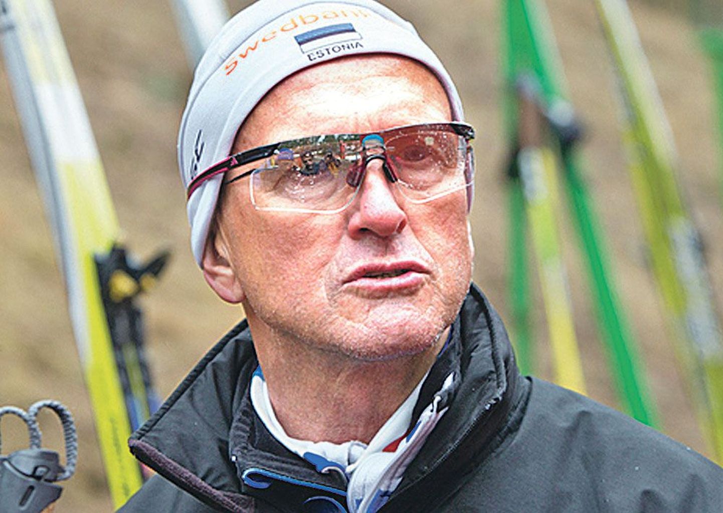 Тренер эстонских лыжников Мати Алавер.